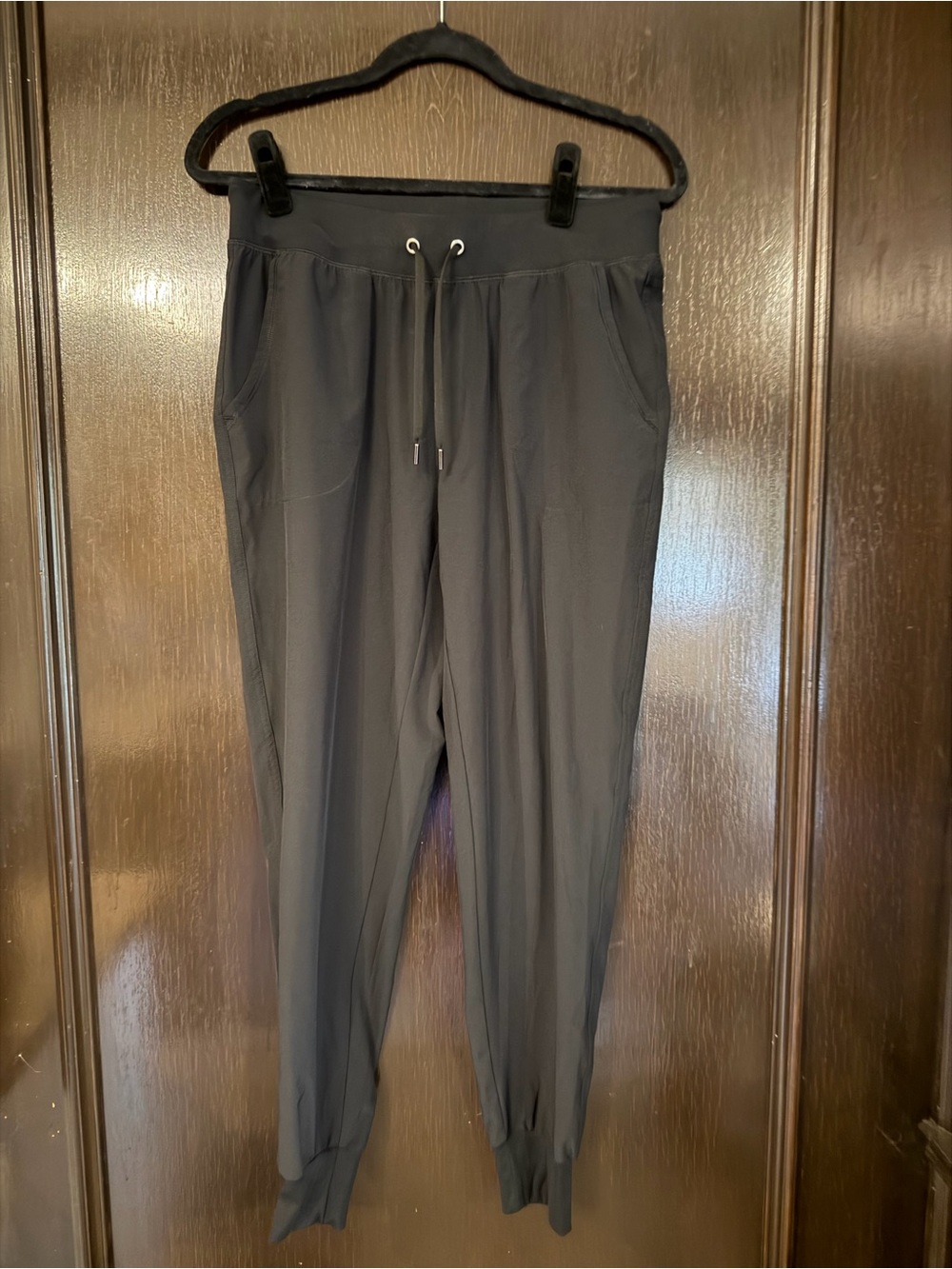 CRZ YOGA Black Drawstring Jogger Pants